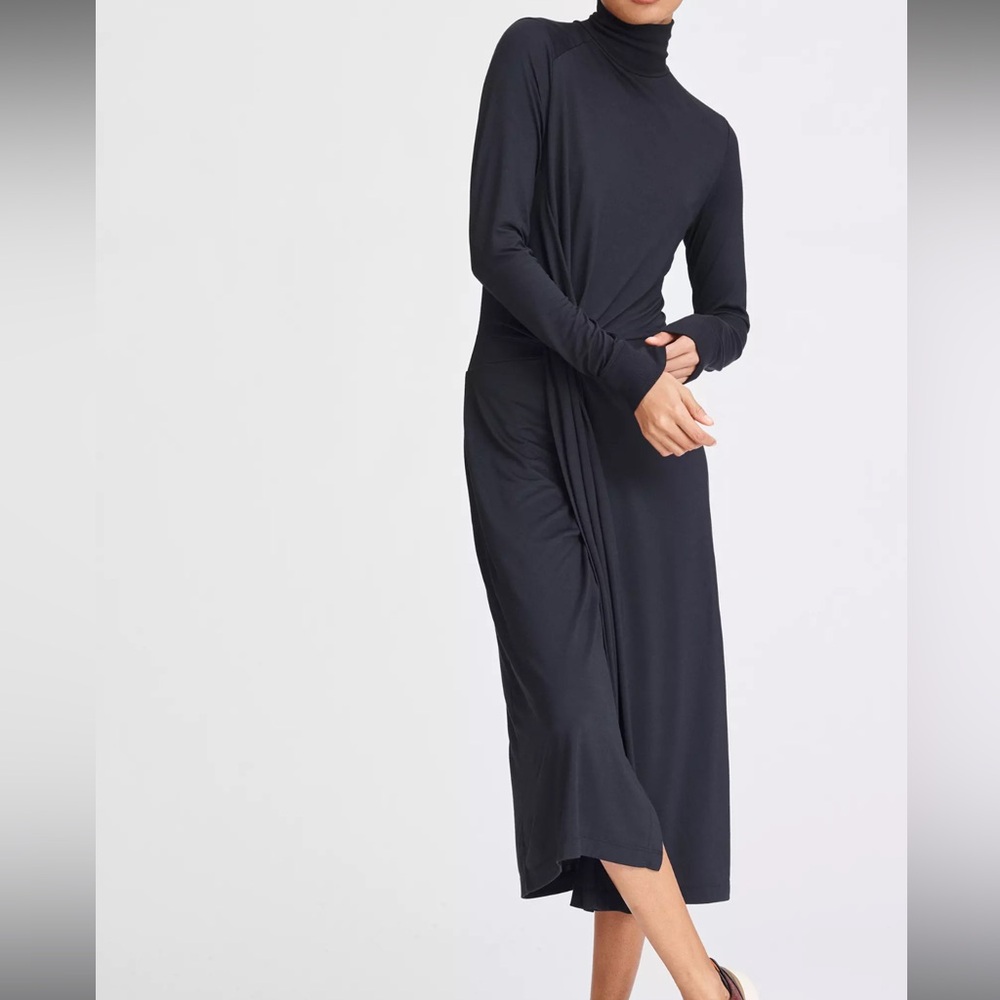 rag & bone Black Midi Dress